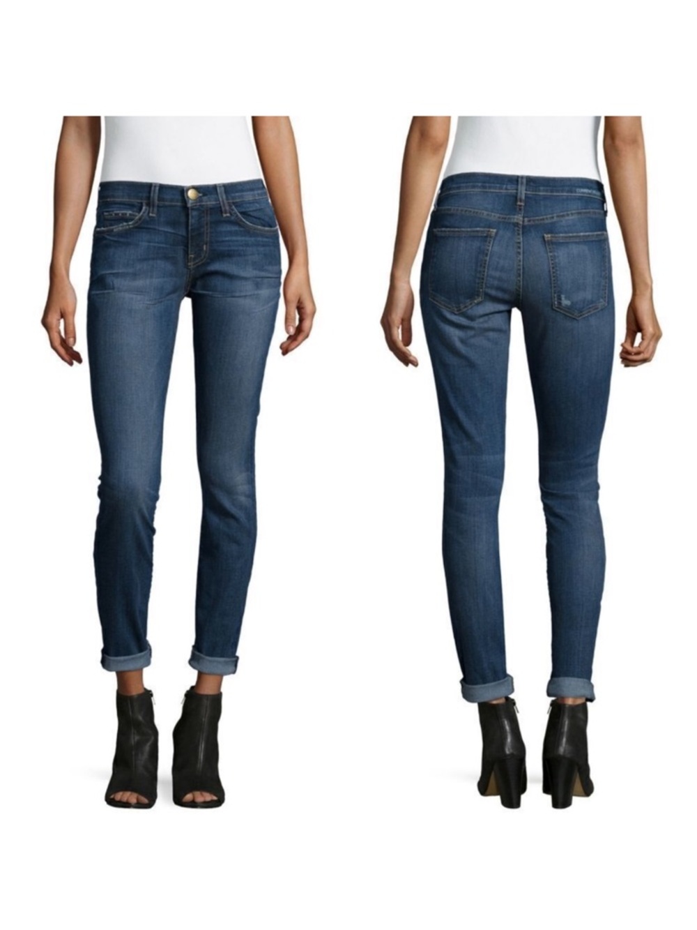 CURRENT/ELLIOTT The Rolled Skinny Jeans, Townie 29